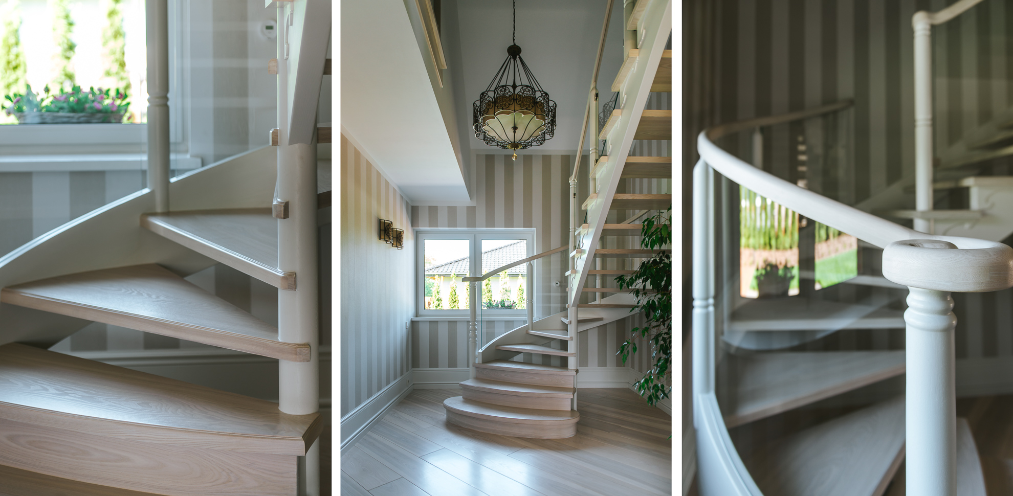 Schody z balustradą